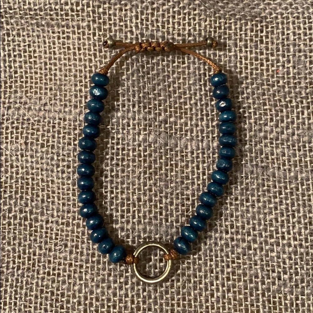 🌙 Wooden Bead Bracelet